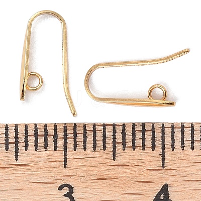 304 Stainless Steel Earring Hooks STAS-B065-05G-1