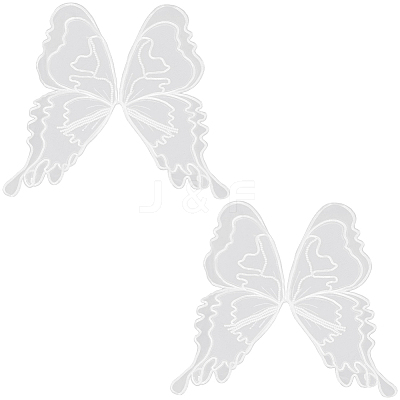 Polyester & Cotton Embroidery Sew On Clothing Patches PATC-WH20004-04B-02-1