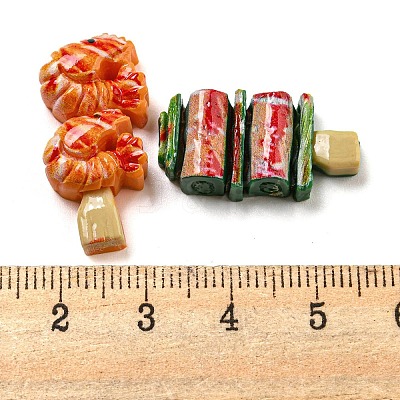 Opaque Resin Imitation Food Decoden Cabochons CRES-H002-01D-1