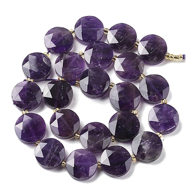 Natural Amethyst Beads Strands G-C116-A167-03-1