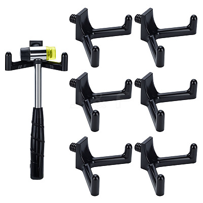 Plastic Hook Hanger AJEW-WH0596-446-1
