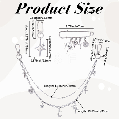 Purse Decoration Kits AJEW-BM0001-18-1
