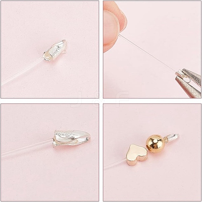 3 Styles 925 Sterling Silver Cord End STER-PH0002-45-1