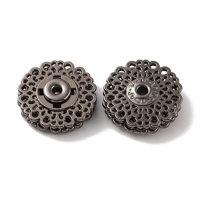 Alloy & Brass Snap Buttons FIND-WH0126-43D-B-1