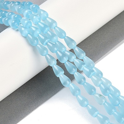 Cat Eye Beads Strands CE-U001-02A-1