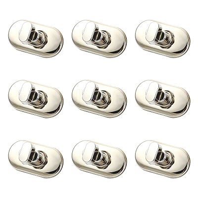10 Sets Alloy Bag Tuck Lock Clasp FIND-YW0011-21P-1