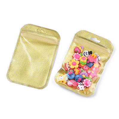 Translucent Plastic Resealable Packaging Bags OPP-Q006-03G-1