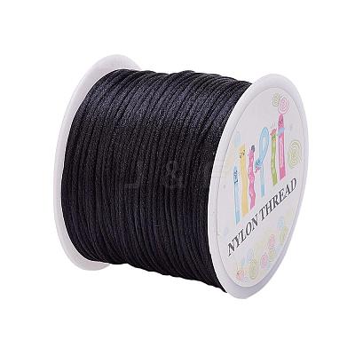 Nylon Satin Rattail Cords NWIR-JP0010-1.5mm-900-1