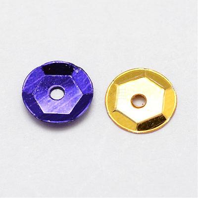 Plastic Paillette Beads PVC-A001-4mm-M-1