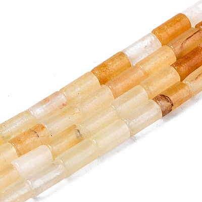 Natural Topaz Jade Beads Strands G-S366-087-1