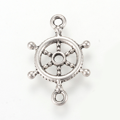 Tibetan Style Alloy Links connectors TIBE-Q066-13AS-RS-1