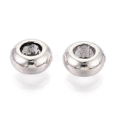 Tibetan Style Alloy Beads TIBE-N013-13AS-1
