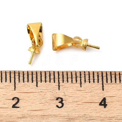 Brass Screw Eye Pin Peg Bails PJ-TAC0001-21G-1