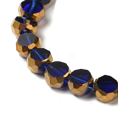 Electroplate Glass Beads Strands EGLA-P061-01B-01-1