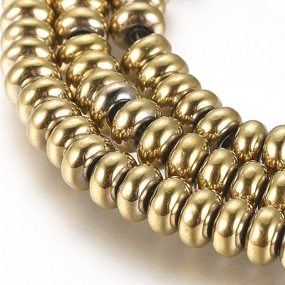 Non-magnetic Synthetic Hematite Beads Strands G-G826-02G-4mm-1