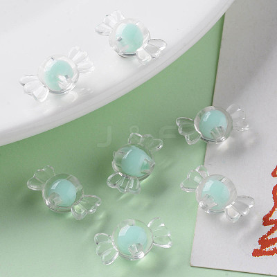 Transparent Acrylic Beads LS-TACR-S152-03A-SS2111-1