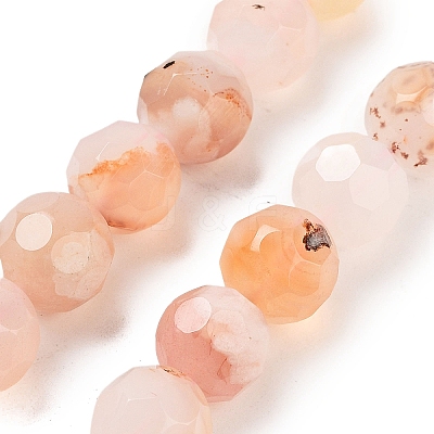 Natural Cherry Blossom Agate Beads Strands G-C150-B04-02-1