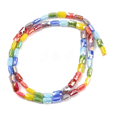 Electroplate Glass Beads Strands EGLA-D300-05-11-1