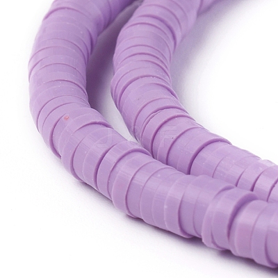 Handmade Polymer Clay Beads CLAY-R067-4.0mm-01-1