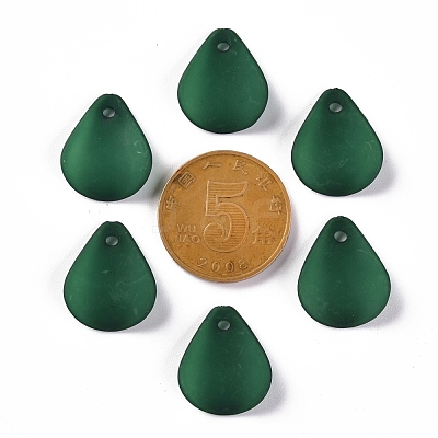 Transparent Frosted Acrylic Pendants MACR-S371-09A-735-1