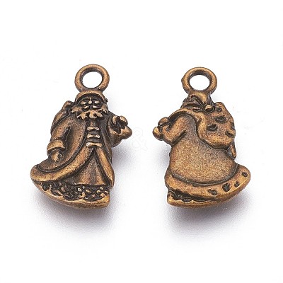 Tibetan Style Alloy Pendant X-TIBEP-GC157-AB-NR-1