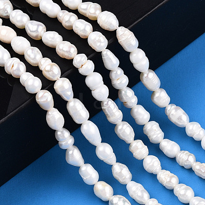 Natural Cultured Freshwater Pearl Beads Strands X-PEAR-N012-04R-1