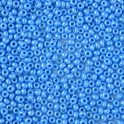 8/0 Czech Opaque Glass Seed Beads SEED-N004-003A-17-1