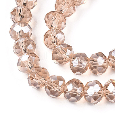 Electroplate Glass Beads Strands EGLA-A034-T3mm-A29-1