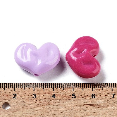 Opaque Acrylic Beads OACR-Z013-33-1
