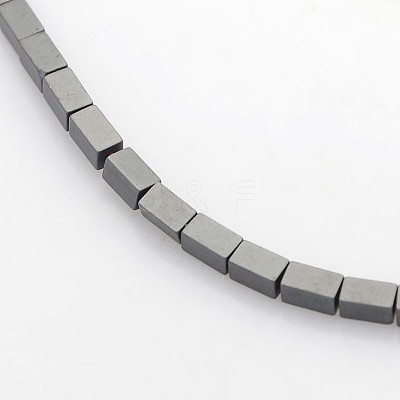 Electroplate Non-magnetic Synthetic Hematite Beads Strands G-J213A-02A-1