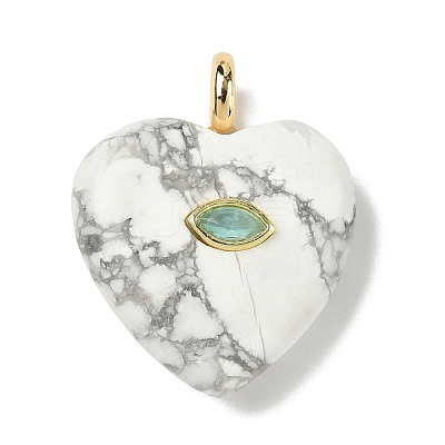 Natural Gemstone Pendants G-P585-03G-1