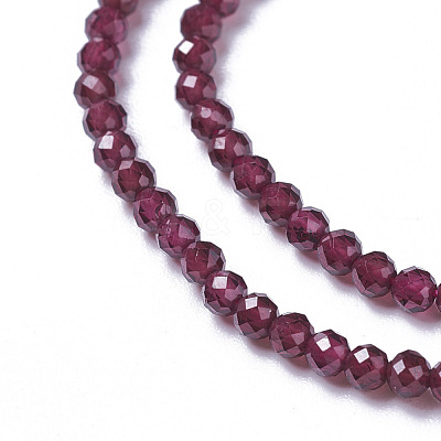 Natural Garnet Beads Strands G-F596-03-3mm-1
