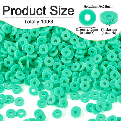 100G Handmade Polymer Clay Beads CLAY-TA0001-77D-1