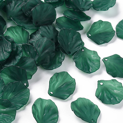 Transparent Frosted Acrylic Pendants MACR-S371-01A-735-1