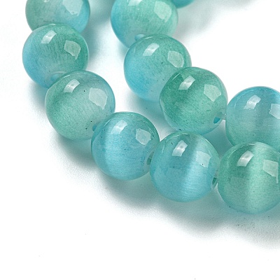 Cat Eye Beads Strands G-K378-A05-01-1