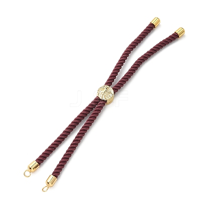 Cotton Cord Bracelet Making KK-F758-03-02-G-1