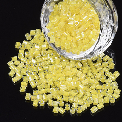 8/0 Two Cut Glass Seed Beads SEED-S033-10A-05-1