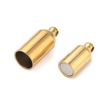 304 Stainless Steel Magnetic Clasps STAS-B104-01C-G-1