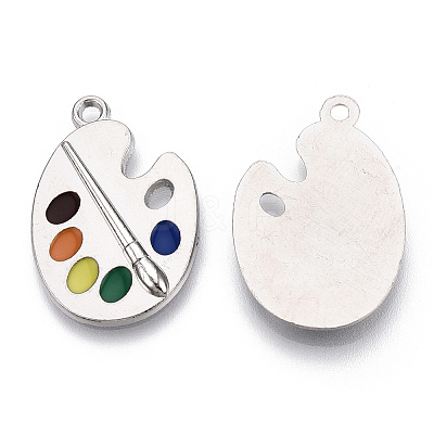 Alloy Pendants X-ENAM-T011-202-1