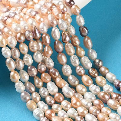Natural Cultured Freshwater Pearl Beads Strands PA-CBABE82-01A-1