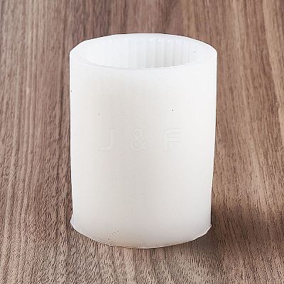 DIY Striped Pillar Candle Silicone Molds LS-SIMO-P001-01C-1