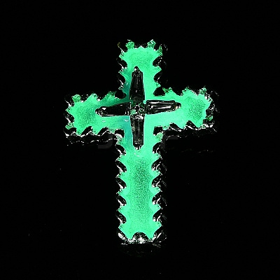 Luminous Alloy Resin Pendants RESI-D073-01C-1