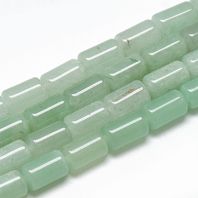 Natural Green Aventurine Bead Strands G-T078-09-1