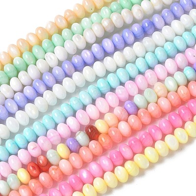 Natural Freshwater Shell Beads Strands SSHEL-C013-07-1