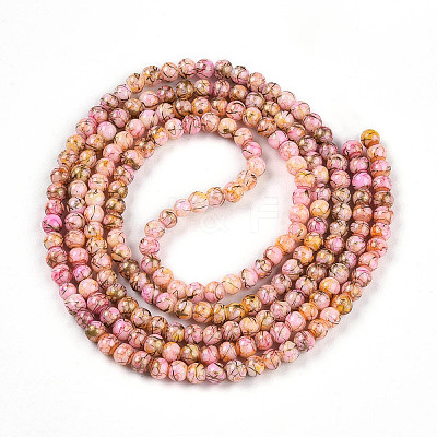 Baking Paint Glass Beads X1-DGLA-N003-4mm-B02-1