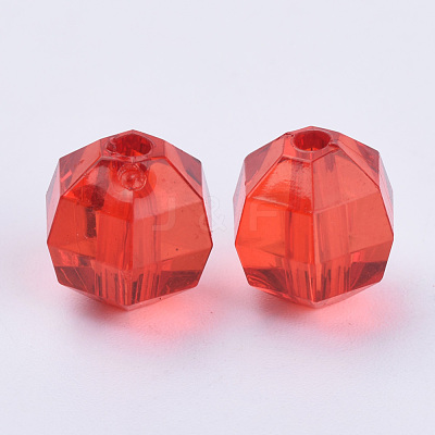 Transparent Acrylic Beads TACR-Q256-8mm-V12-1