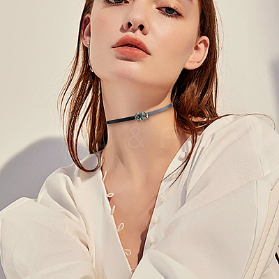 4Pcs Leather Choker Necklaces NJEW-SC0001-69-1