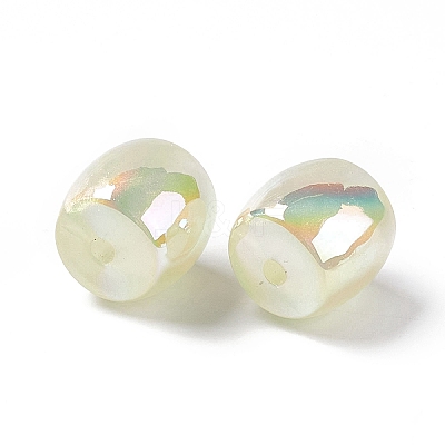 Opaque Acrylic Beads OACR-C009-01B-1