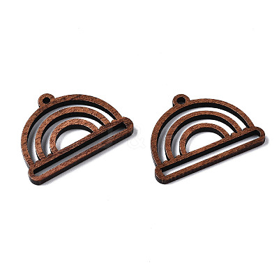 Walnut Wood Pendants X-WOOD-S054-45-1