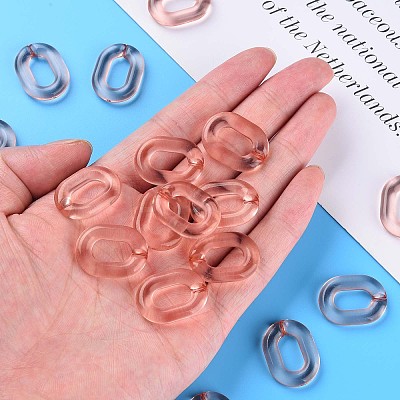 Transparent Acrylic Linking Rings MACR-S373-19-B18-1